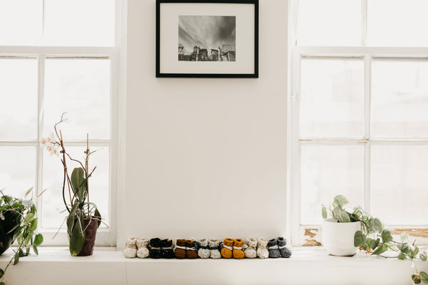 'Copper' Slippers // Baby // Made to Order