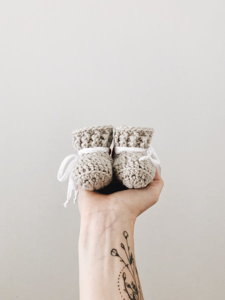 'Oat' Slippers // Baby // Made to Order