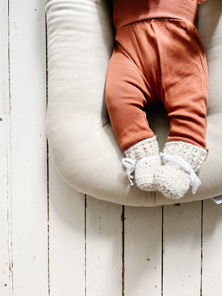 'Linen' Slippers // Baby // Made to Order