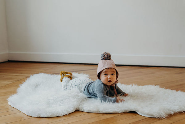 'Rainbow Sprinkle' Slippers // Baby // Made to Order