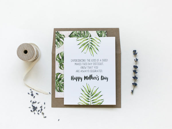 'Always Celebrated' Mother's Day Noble Greeting Card