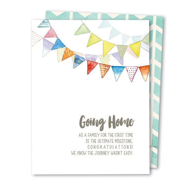 'Going Home' NICU Noble Greeting Card