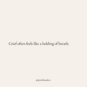 Breathe, release, breathe again.