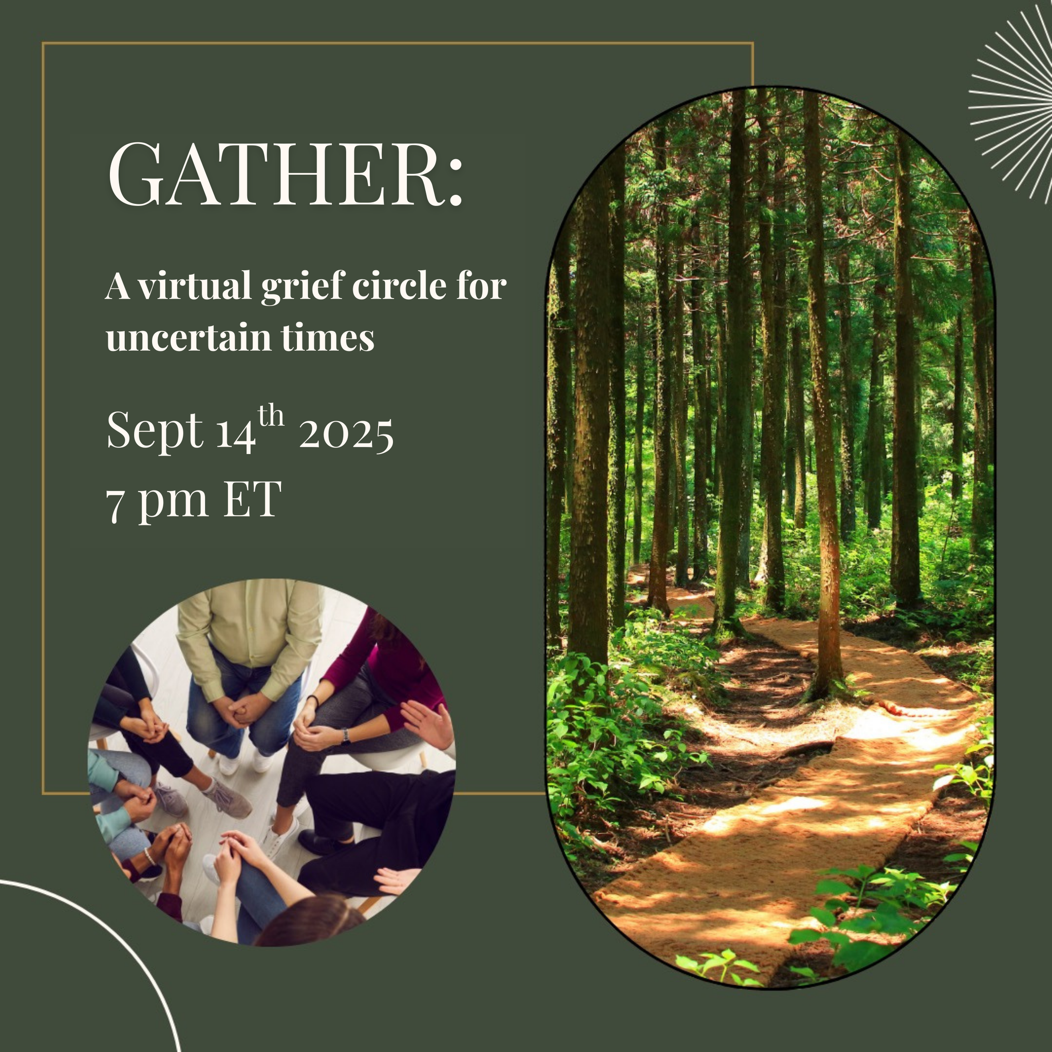 Gather: A Virtual Grief Circle - September